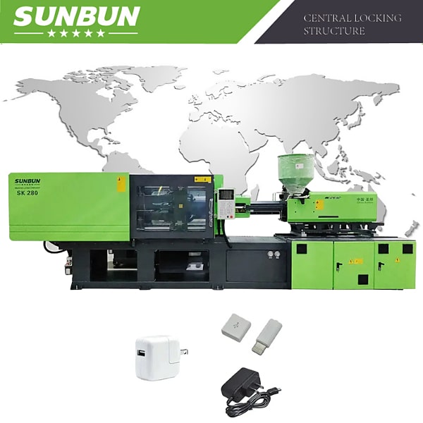 Plug small injection molding machine